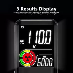 933540314877 BSIDE Rechargeable Digital Multimeter Lcd #3