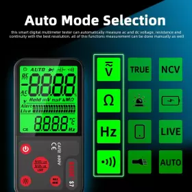 933540315751 BSIDE Rechargeable Digital Multimeter Electrical #2