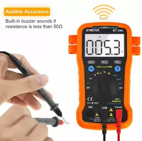 39K-OR BTMETER Dvom Multimeter Volt Ohmmeter Autor Amp Meter #3