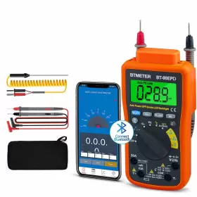 703546921753 BTMETER Bluetooth Digital Multimeter Auto Tester
