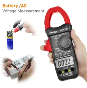 703546921807 BTMETER Inrush Clamp Multimeter Trms Display Amp #3