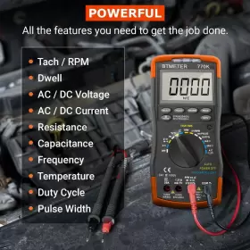 754407496064 BTMETER Auto Multimeter Dwell Angle Pulse Tach #2