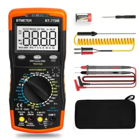 778469100578 BTMETER Digital Multimeter Trms Auto Manual Dmm
