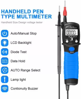 BT-38C BTMETER Pen Digital Multimeter Autorange Ac Voltage