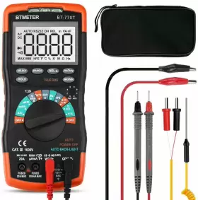 BT-770T BTMETER Multimeter Ac Ammeter Volt Meter Auto Ncv Hfe
