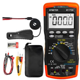 SERIE-770 BTMETER Multimeter Peak Ac Volt Tester Ms Pulse Rpm