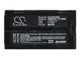 BDC-70 BULBSANDBATTERIES Battery Sokkia