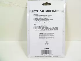 CZET7 CAL-HAWK Meter Ac Digital Continuity Tester Voltohmns #2