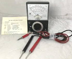 H3-352 CALECTRO Tester Cables Manual Multimeter