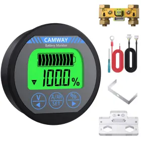 CAMCAM021CAV CAMWAY Battery Monitor Voltmeter Ammeter Voltage