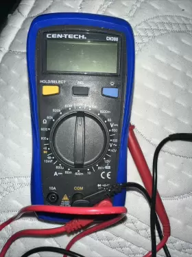 CM300 CEN-TECH Function Multimeter Audible Continuity Backlit