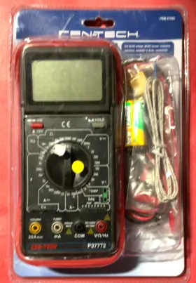 144901174 CENTECH Cen Digital Multimeter Audible Continuity