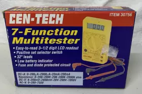 30756 CENTECH Cen Function Digital Multitester