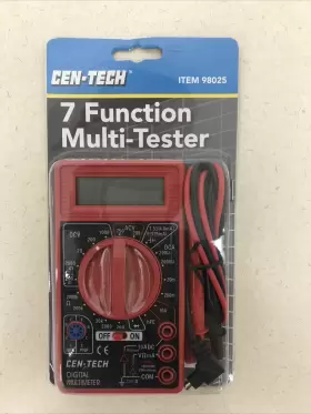69096 CENTECH Function Digital Multimeter Tooldc Ac Voltage