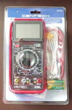 792363615938 CENTECH Cen Function Digital Multimeter Audible