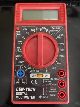92020 CENTECH Cen Multimeter Backlight Cables
