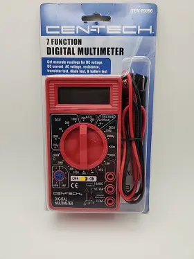 92363 CENTECH Cen Function Digital Multimeter