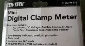 96308 CENTECH Cen Digital Clamp Meter #3