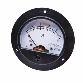0-5A CGJIOGUJIO Round Analogcurrent Pointer Needle Panel Amp