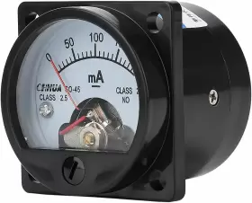 SO-45 CHHUA Analog Ammeter Panel Meter Milliampere #2