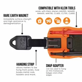 812376040401 CHROMEX Earth Magnet Multimeter Strap Klein Kit #2