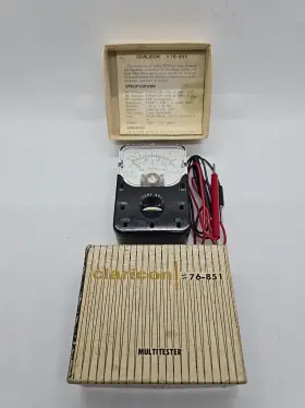 76-851 CLARICON Multitester Box