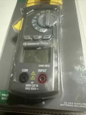 815108012141 COMMERCIAL ELECTRIC Clamp Meter Ac Voltage #2