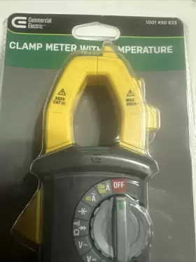 815108012141 COMMERCIAL ELECTRIC Clamp Meter Ac Voltage #3