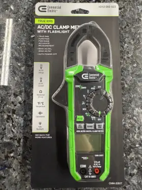 CMM-2055T COMMERCIAL ELECTRIC Clamp Meter Ac