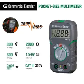 DMM-8132 COMMERCIAL ELECTRIC Pocket Digital Meter #2