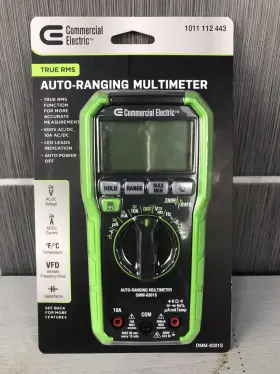 DMM-8301S COMMERCIAL ELECTRIC Auto Digital Multimeter