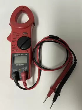 HDSA500 COMMERCIAL ELECTRIC Digisnap Clamp Meter Cat