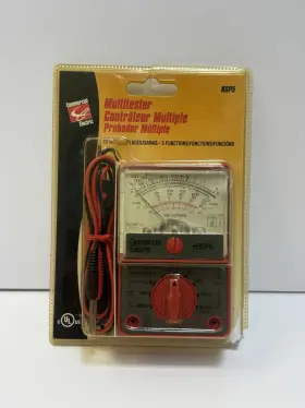 HSP5 COMMERCIAL ELECTRIC Analog Pocket Multimeter Ac Diode
