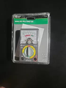 M1015C COMMERCIAL ELECTRIC Ac Auto Manual Analog Multimeter