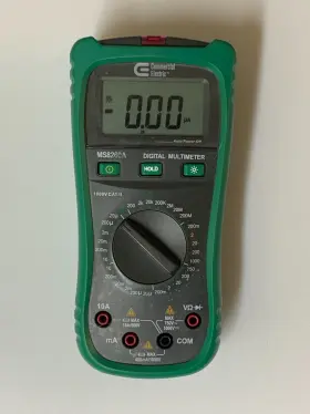 MS8260A COMMERCIAL ELECTRIC Manual Digital Meter Tester