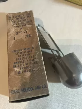 1829 CRAFTSMAN Sears Roebuck Paint Viscosimeter Box #3