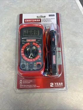 34-19751 CRAFTSMAN Function Multimeter Voltage Tester