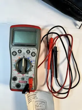 34-82022 CRAFTSMAN Autoranging Multimeter Ac Lcd #2