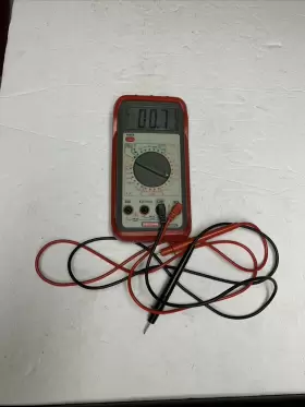 34-82026 CRAFTSMAN Function Ac Digital Lcd Multimeter Leads