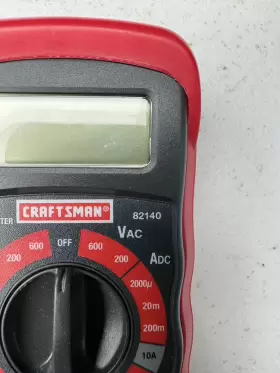 34-82140 CRAFTSMAN Sears Digital Multimeter Volt Ac Tester #3