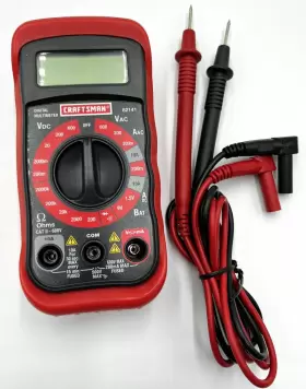 34-82141 CRAFTSMAN Function Digital Multimeter Voltmeter Tool