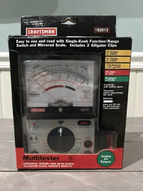 34-82411 CRAFTSMAN Sears Analog Multitester