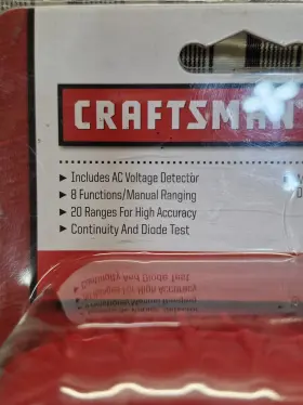 3482146 CRAFTSMAN Multimeter Ac Voltage Detector Kit #3
