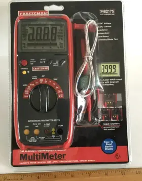 3482175 CRAFTSMAN Multimeter Ac Voltage Detector Kit