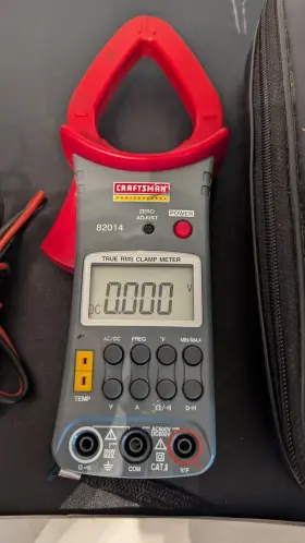 82014 CRAFTSMAN Autoranging Ac Digital Lcd Clamp Ammeter #2