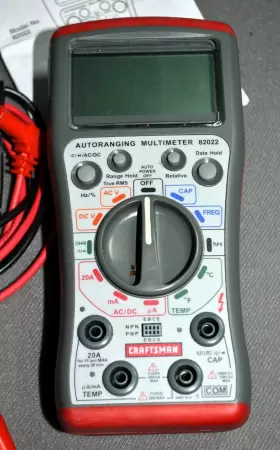82022 CRAFTSMAN Autoranging Multimeter #2