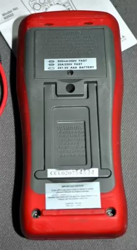 82022 CRAFTSMAN Autoranging Multimeter #3
