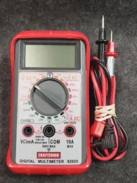 82025 CRAFTSMAN Multimeter #2