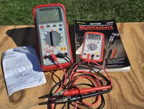 82028 CRAFTSMAN Digital Auto Multimeter Voltmeter Ac Tester