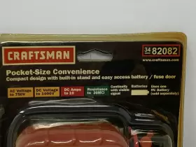 82082 CRAFTSMAN Pocket Convenience Digital Multimeter #2